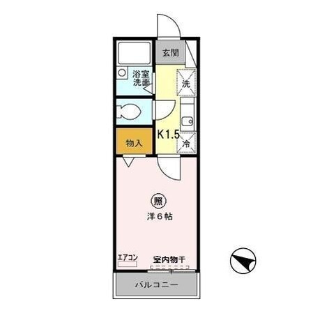 グリーンパークの物件間取画像